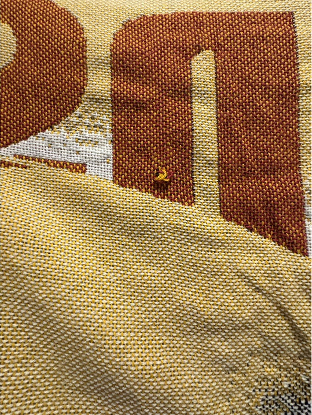 Washington Redskins NFL Woven Throw Blanket 100% Acrylic Vintage